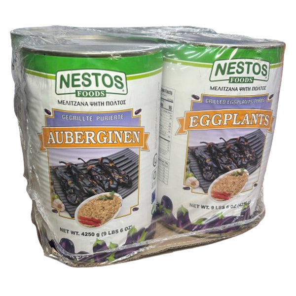 NESTOS - GRILLED EGGPLANT PUREE 4.25KG