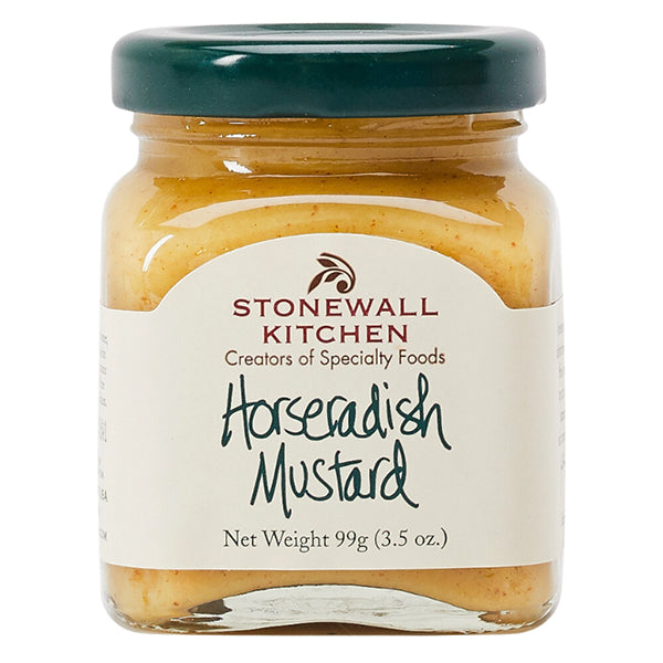 STONEWALL KITCHEN - HORSERADISH MUSTARD MINI JAR 3.5OZ