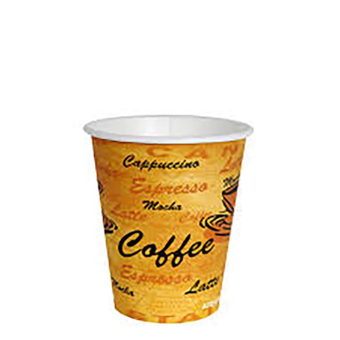 E2E - HOT CUP PRINTED 10OZ 50EA