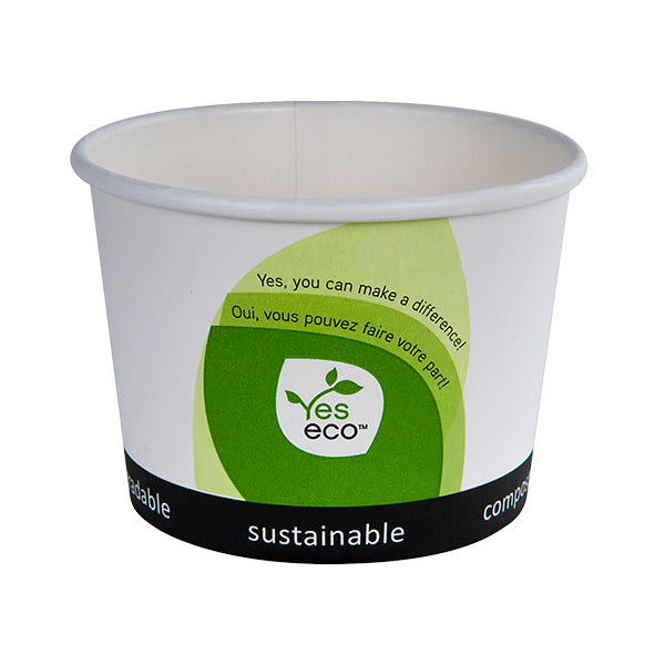 YES ECO - YESECO PLA BOWL 16OZ 25EA