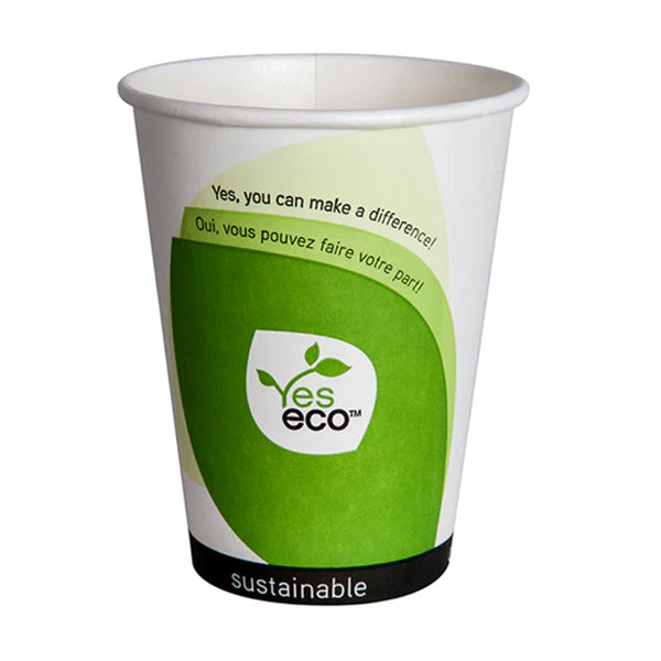 YES ECO - YESECO PLA PRINTED HOT CUPS 10oz 50EA