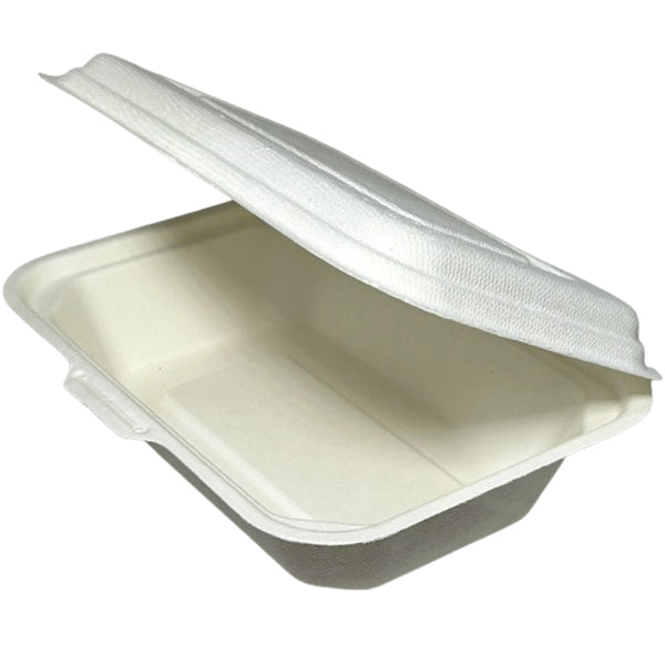 NEW WAVE - 7x5x3 SUGARCANE & BAMBOO CLAMSHELL 125EA