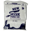 E2E FOOD PACK - NESTED PP70 FORK WHITE 50UN