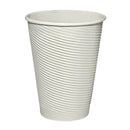 E2E - FOODPACK 8OZ INSULATED SINGLE RIPPLE HOT CUP 50PK