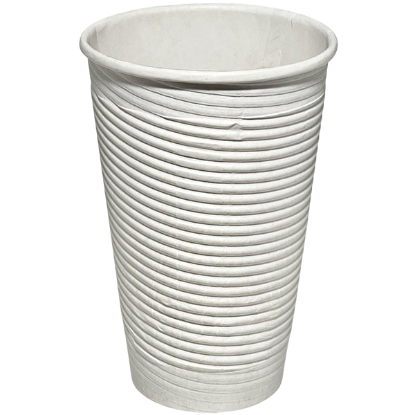 E2E FOODPACK - 16OZ INSULATED SINGLE RIPPLE HOT CUP 50 PK