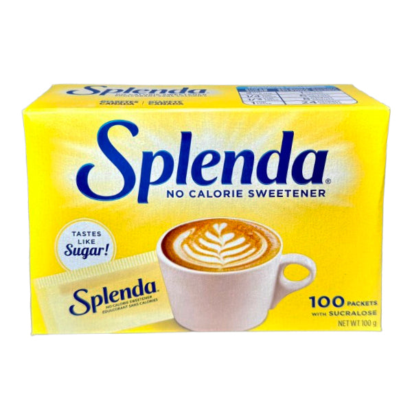 SPLENDA - SWEETENER PACKETS 100GR