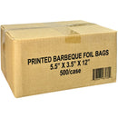 NUVO - PRINTED BBQ FOIL BAGS 500EA