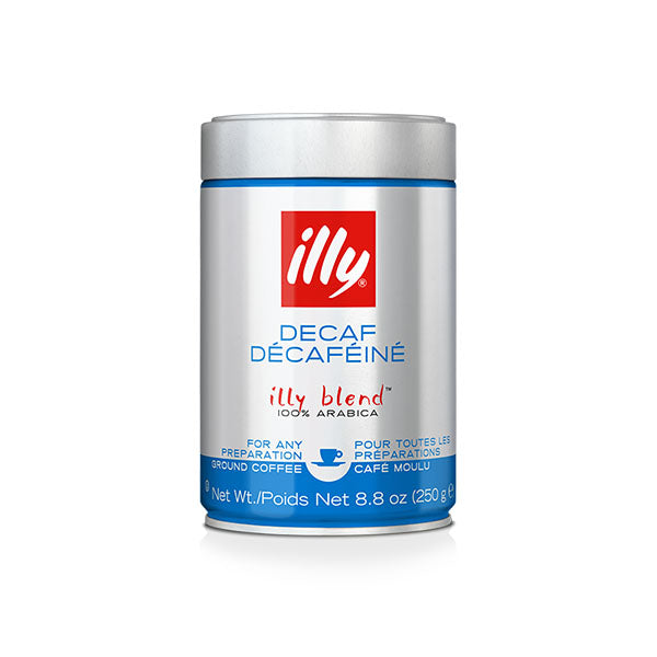 ILLY - GROUND ESPRESSO DECAF 250GR