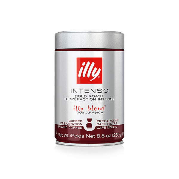 ILLY - GROUND ESPRESSO INTENSO 250GR