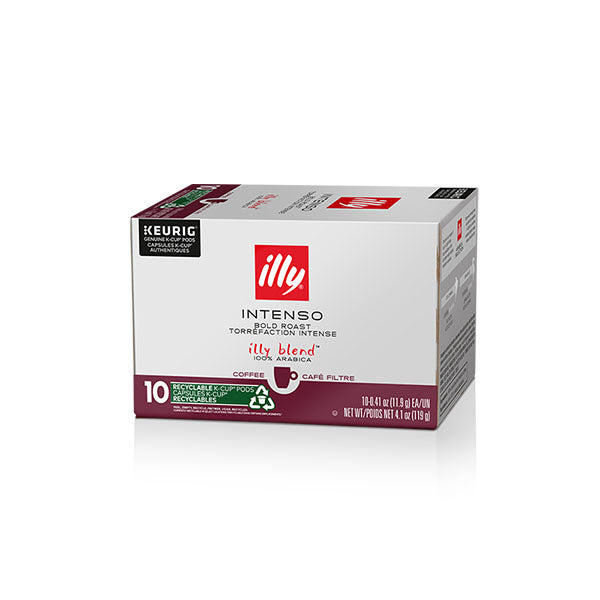 ILLY - K CUP INTENSO DARK ROAST COFFEE 10EA