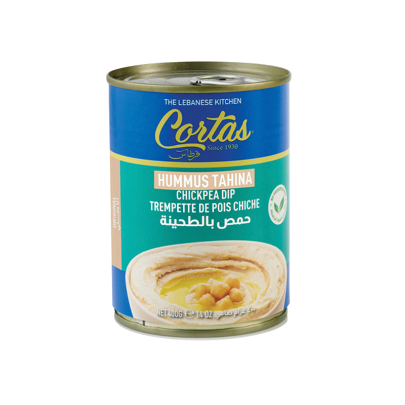 CORTAS - HUMMOS TAHINA CHIC PEA DIP 400GR