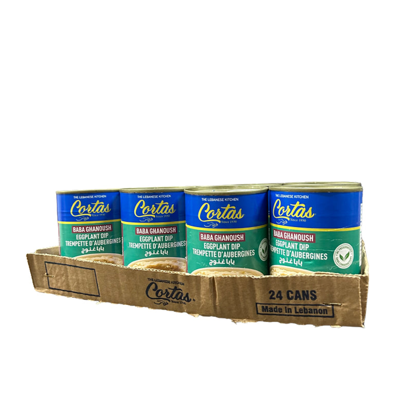CORTAS - BABA GHANOUSH EGGPLANT DIP 24x380 GR