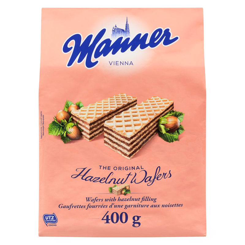 MANNER - CHOCLATE WAFERS ORIGINAL 400GR