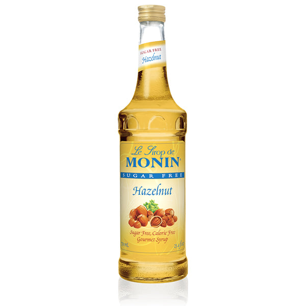 MONIN - SUGAR FREE HAZELNUT SYRUP 750ML