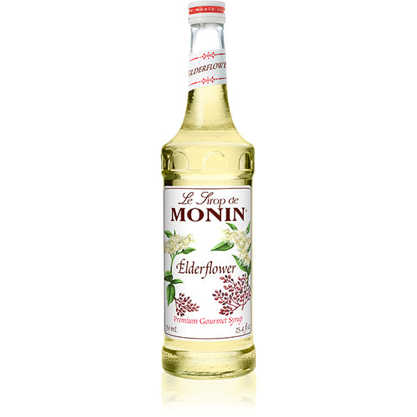 MONIN - ELDERFLOWER SYRUP 750ML