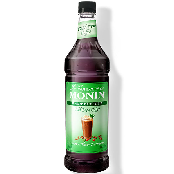 MONIN - COLD BREWED COFFEE UNSWEETENED 1LT