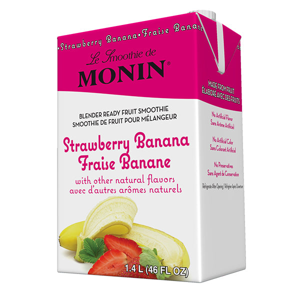 MONIN - STRAWBERRY BANANA  SMOOTHIE 46OZ