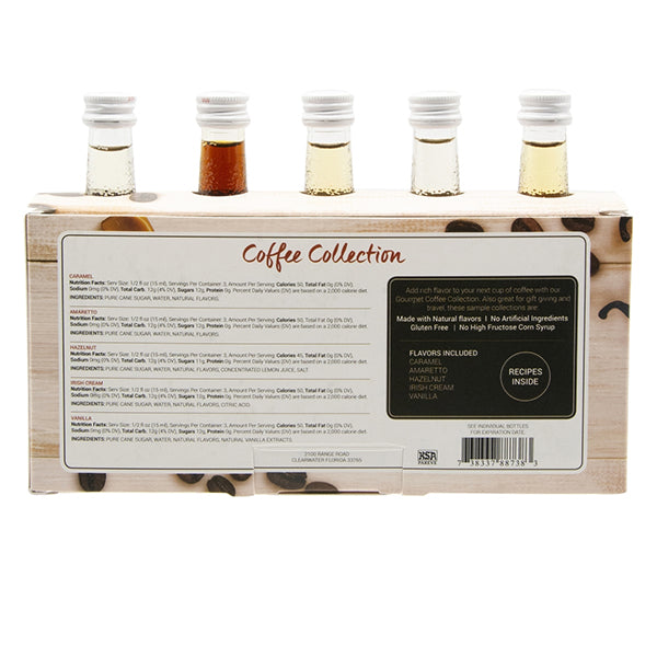 MONIN - COFFEE SAMPLER 5x50 ML