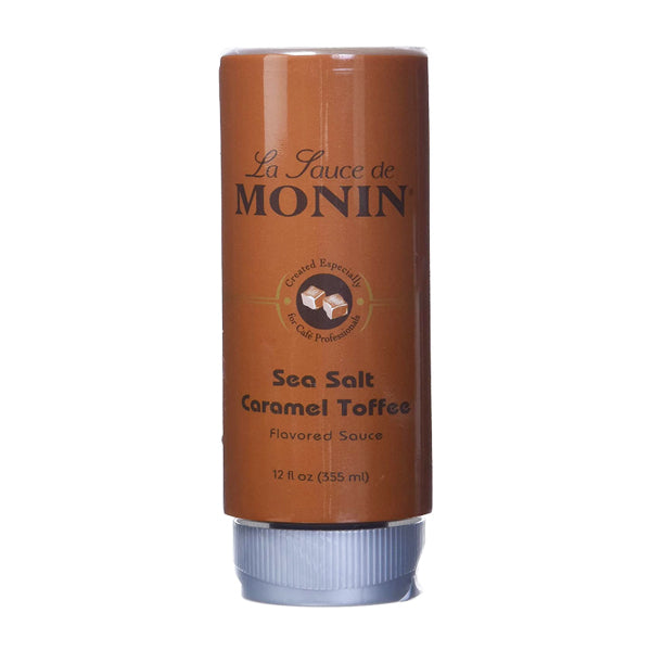 MONIN - SEA SALT CARAMEL TOFFEE SAUCE 12OZ