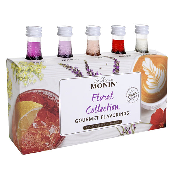 MONIN - FLORAL SAMPLER 5x50 ML