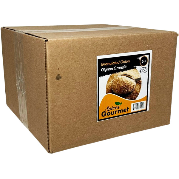 SPICES GOURMET - GRANULATED ONION 5LB