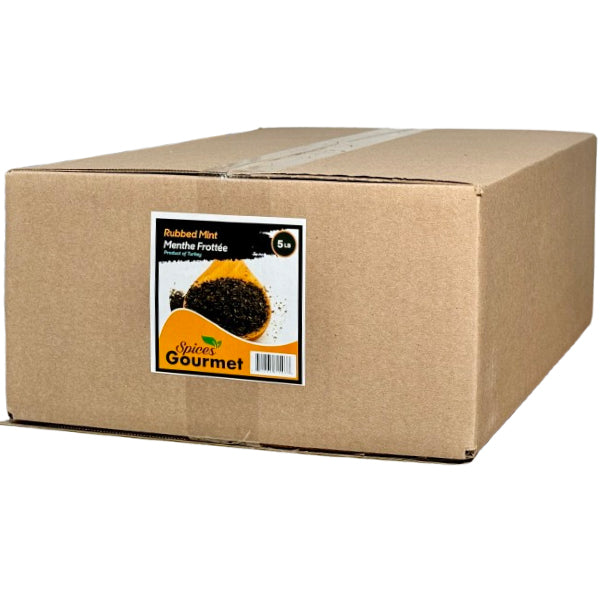 SPICES GOURMET - RUBBED MINT 5LB