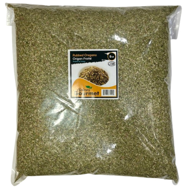 SPICES GOURMET - RUBBED OREGANO 5 LB