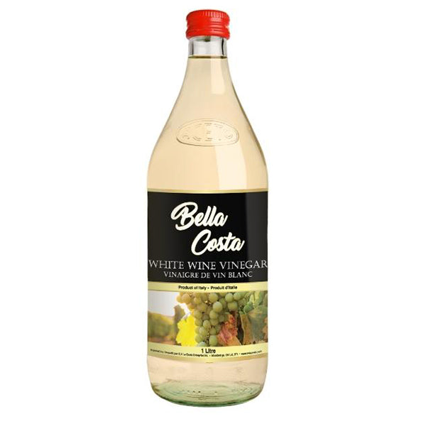 BELLA COSTA - WHITE WINE VINEGAR 1LT Glass