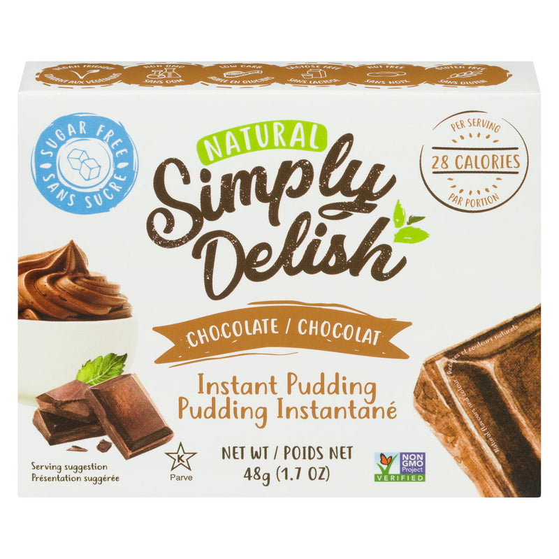 SIMPLY DELISH - CHOCOLATE PUDDING 48GR