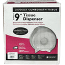 SAN JAMAR - BATHROOM TISSUE DISPENSER 9in BLACK 1EA
