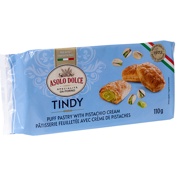 ASOLO DOLCE - TINDY PUFF PASTRY PISTACHIO 16x110 GR
