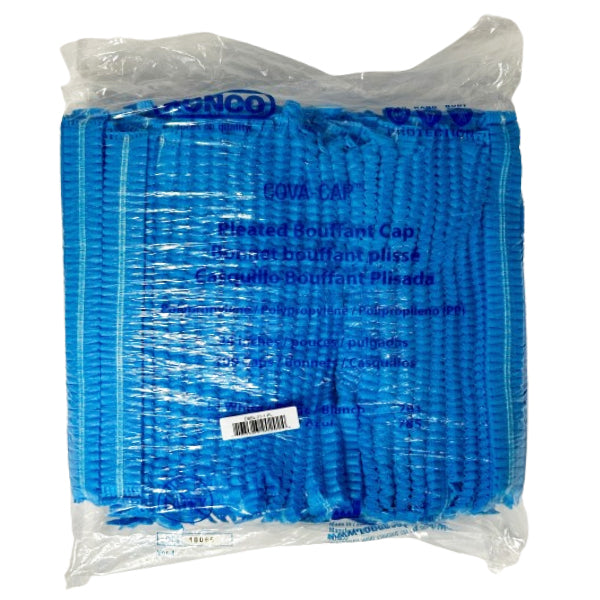 SAFETY ZONE - HAIR NET BOUFFANT BLUE 21in 100EA