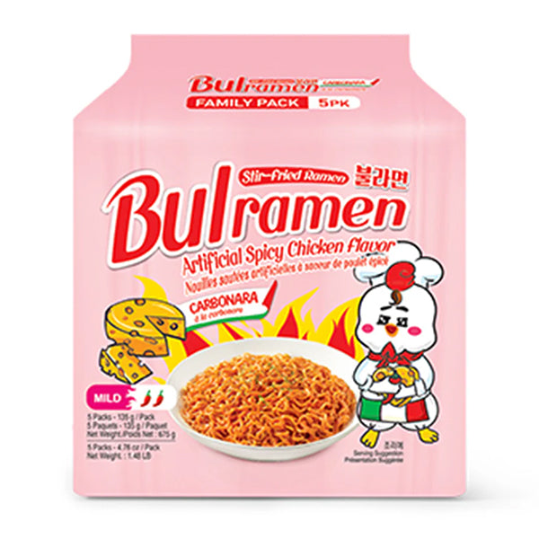 BULRAMEN - SPICY CHICKEN CARBONARA 8x135 GR