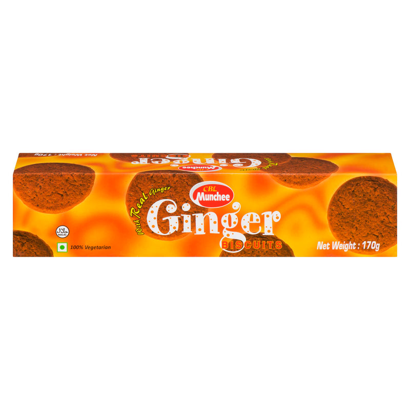 MUNCHEE - GINGER BISCUITS 170GR