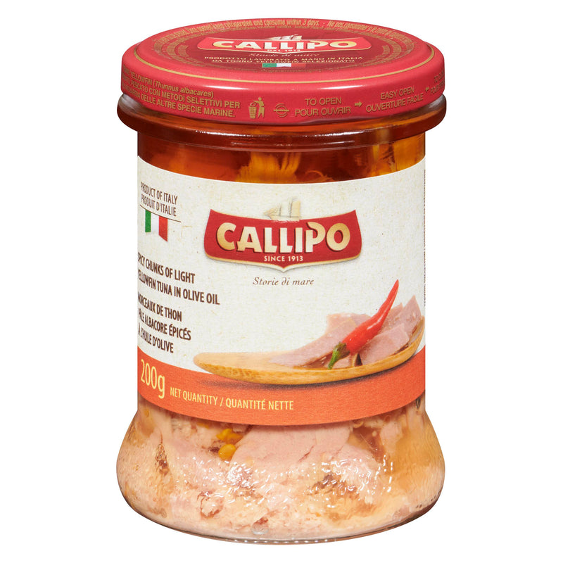 CALLIPO - TONELLO SPICY TUNA 200GR