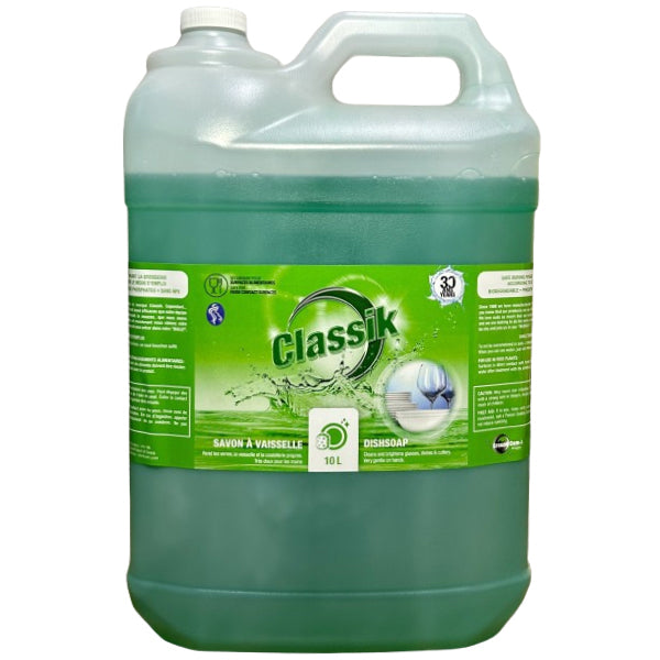 CLASSIK - GREEN DISHSOAP DETERGENT 10LT