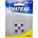 CHATEAU - 364  AG1-5 WATCH BATTERIES 5EA