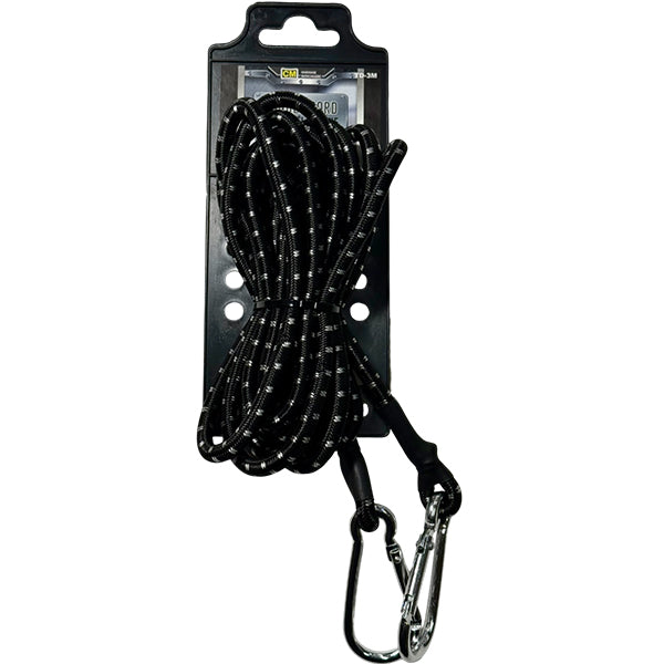 CHATEAU - 3M BUNGEE CORD WITH CARABINER EA