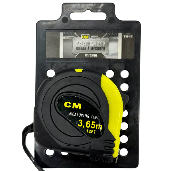 CHATEAU - 12 FOOT MEASURE TAPE 1 INCH 1EA