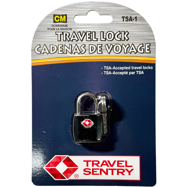 CHATEAU - KEYED TRAVEL PADLOCK EA