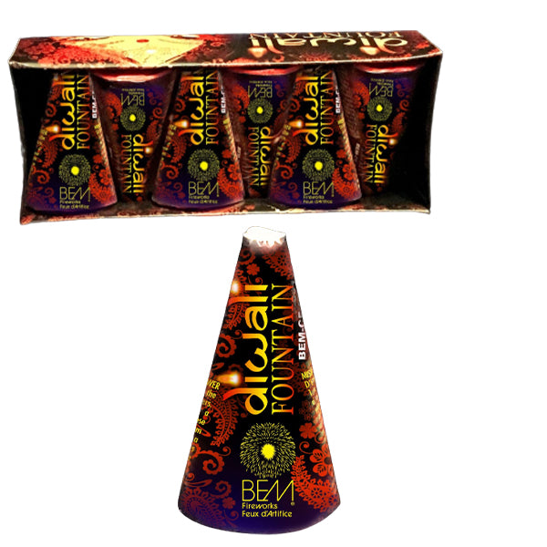 BEM FIREWORK - DIWALI FOUNTAIN 6PK