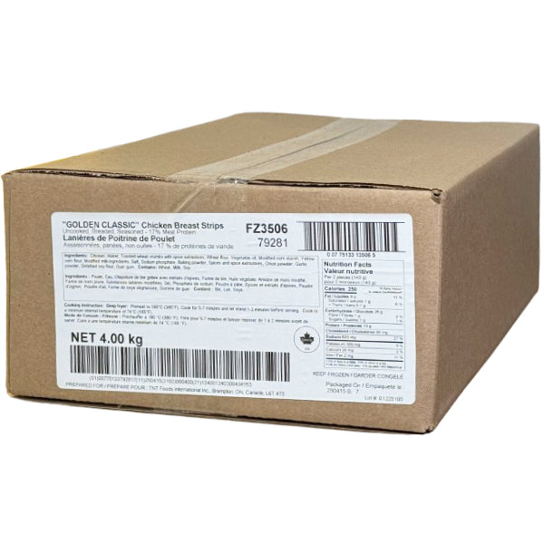 TNT FOODS - GOLDEN CLASSIC CHICKEN FILLET 2x2 KG