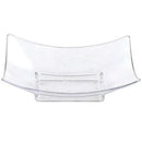 PARTY COUTURE - CLEAR MINI CONCAVE PLATES 24x12 PK