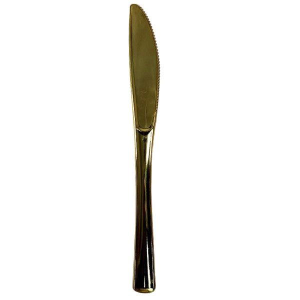 PARTY CAUTURE - STELLER GOLD KNIFE 24x20 PK