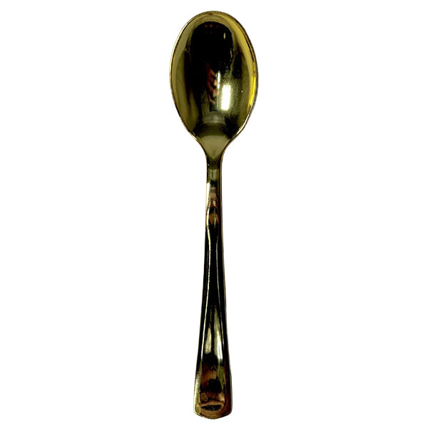 PARTY CAUTURE - STELLER GOLD SOUP SPOONS 24x20 PK