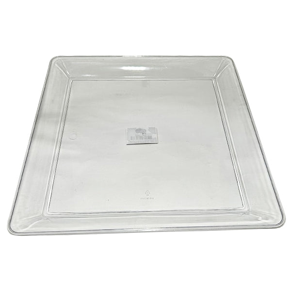 MADISON - CLEAR SQUARE TRAY 16inX16in EA