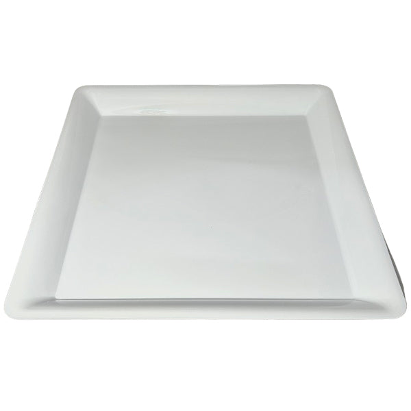 MADISON - WHITE SQUARE TRAY 16inX16in EA