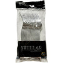 PARTY CAUTURE - STELLER SILVER FORKS 20PK