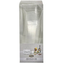 PARTY COUTURE - CLEAR SQUARE DIAMOND MOUSSE CUPS 24PK