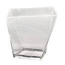 PARTY COUTURE - CLEAR SQUARE DIAMOND MOUSSE CUPS 24PK